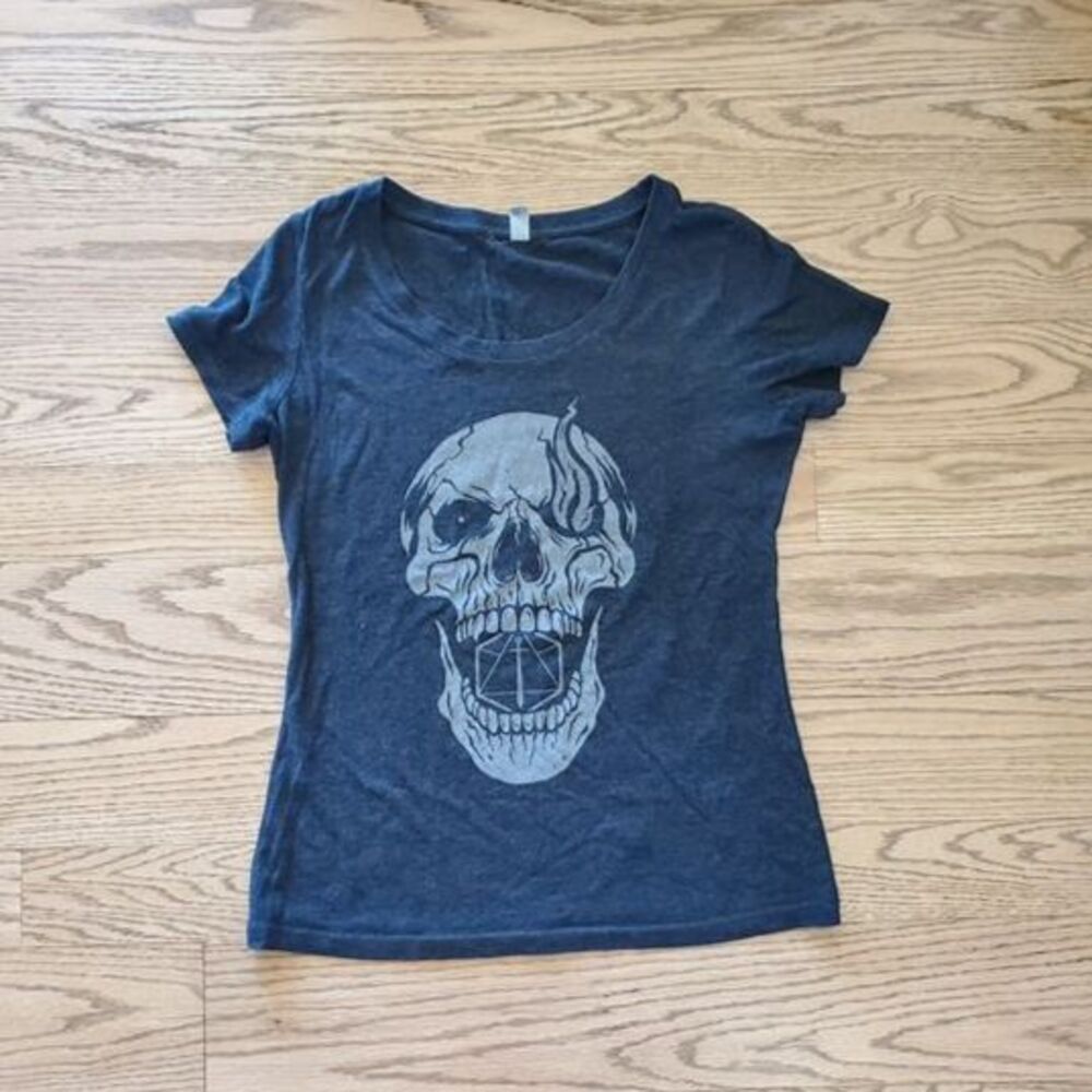Next Level Apparel Skull Short Sleeve T-Shirt L VGUC